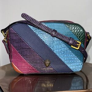 Kurt Geiger Multicolor Striped Crossbody Bag